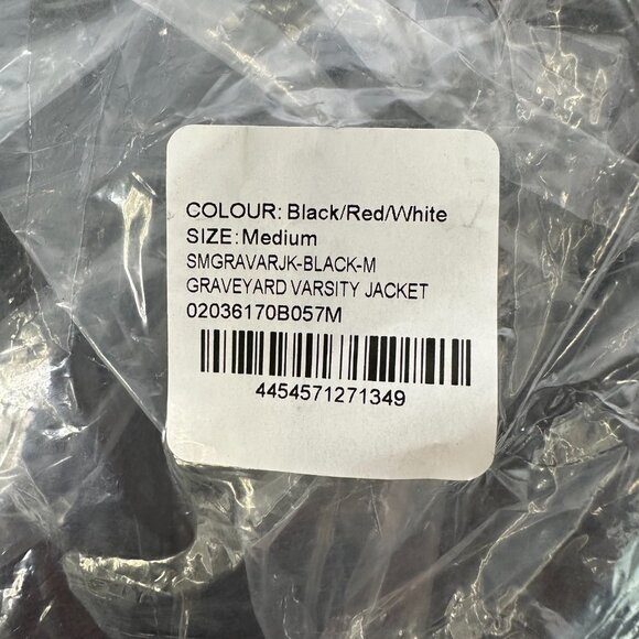 Men's Saint Morta Graveyard Varsity Jacket M - Picture 5 of 5